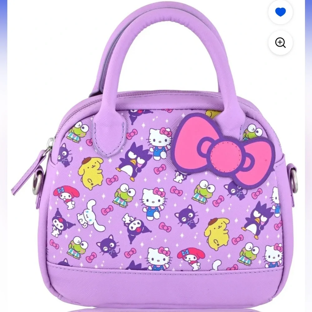 New Sanrio and friends girl’s purple crossbody